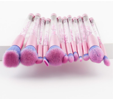 The New 7 Liquid Crystal Liquid Flow Cosmetic Brush Handle Make-up Kit Bag Valve The New 7 Liquid Crystal Liquid Flow Cosmetic Brush Handle Make-up Kit Bag Valve